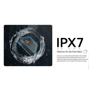 Nitecore Powerbank NB Air 5000mAh Carbon IPX7 USB C PD QC3 Schnellladung