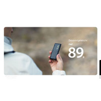 Nitecore Powerbank NB Air 5000mAh Carbon IPX7 USB C PD QC3 Schnellladung