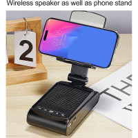 F25 Handy Ständer Bluetooth Lautsprecher Faltbar Verstellbar HD Sound Ladegerät