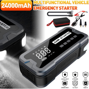 12V StartHilfe  mit Air Compressor für Auto, Lkw, Motorrad, Boot, RV