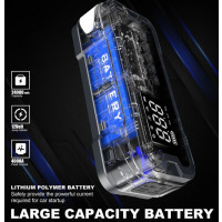 12V StartHilfe  mit Air Compressor für Auto, Lkw, Motorrad, Boot, RV