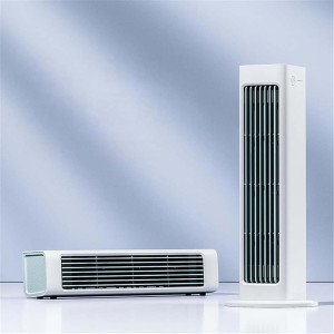 Breezamax Air Cooler Portable USB Silent 3 Speed Personal Fan Home Office Weiß