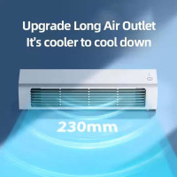 Breezamax Air Cooler Portable USB Silent 3 Speed Personal Fan Home Office Weiß