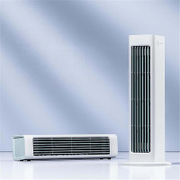 Breezamax Air Cooler Portable USB Silent 3 Speed Personal Fan Home Office Weiß