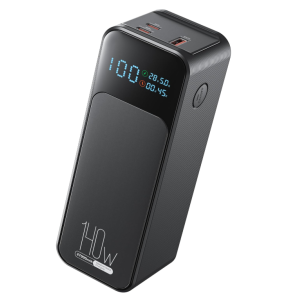 Dpdenoy 27000mAh Powerbank mit Taschenlampe Pro 140W USB-C Eingang