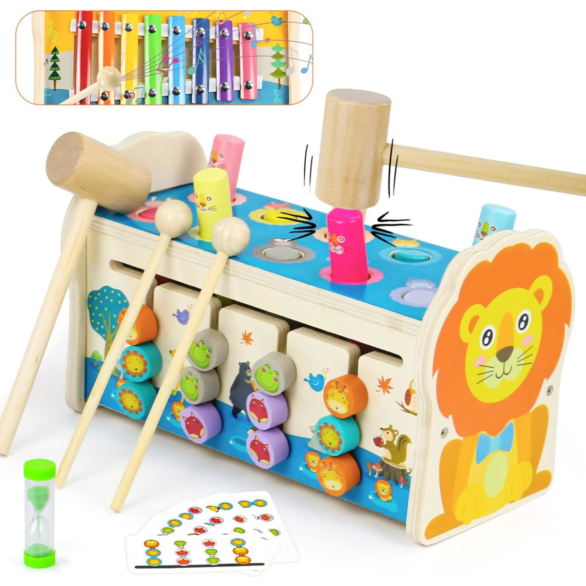 Symiu Baby Spielzeug 3 IN 1 Motorikwürfel...