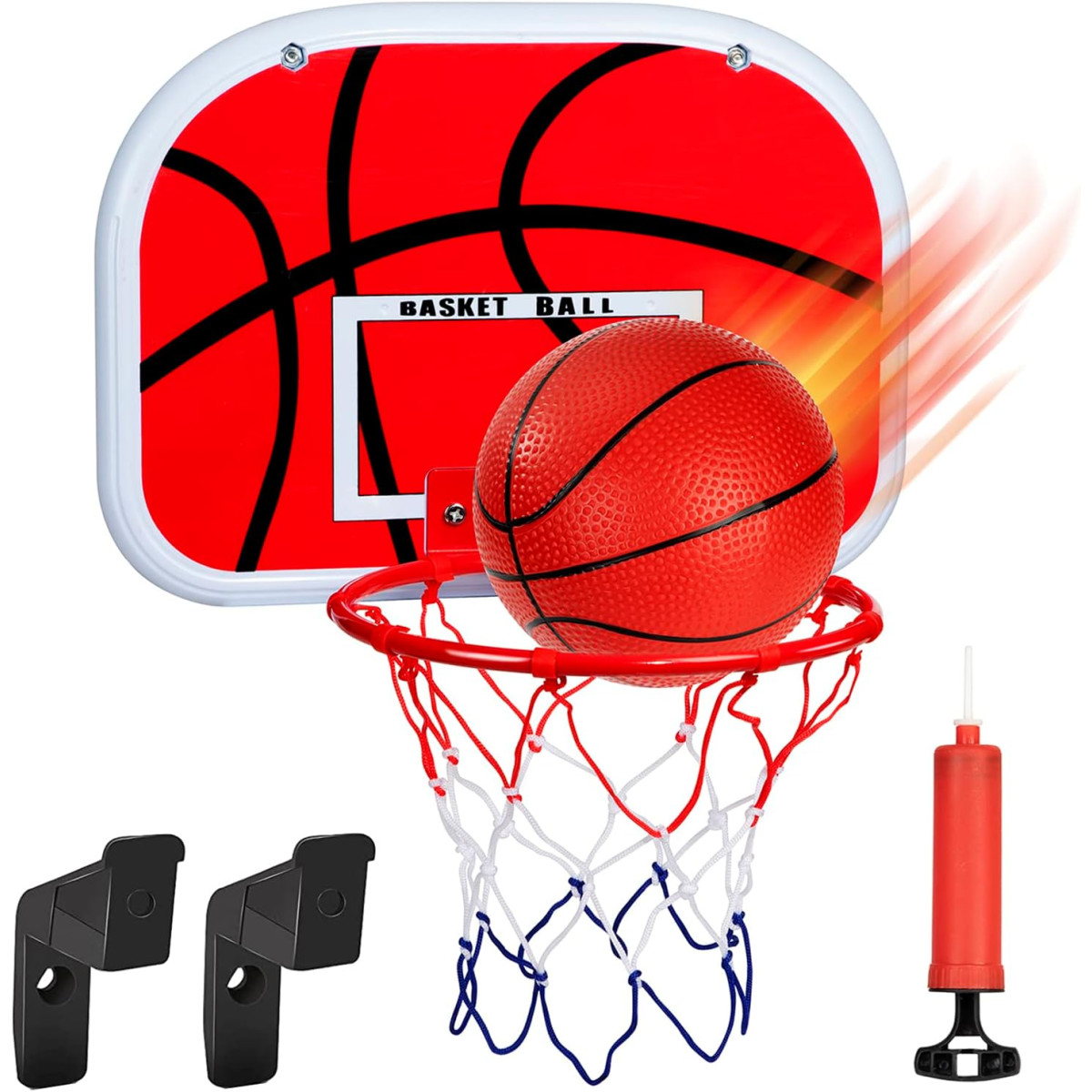 Symiu Mini Basketballkorb Kinder Indoor Spiel Basketball...
