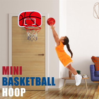 Symiu Mini Basketballkorb Kinder Indoor Spiel Basketball Wandmontage Set