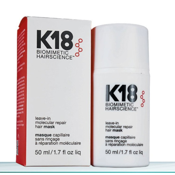 K18 Leave-In Molecular Repair Hair Mask 50 ml – Repariert Haarschäden in 4 Minuten