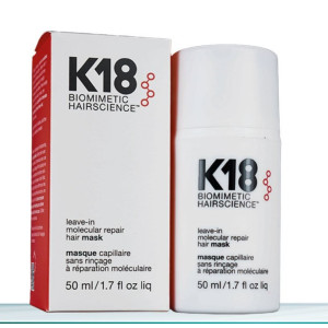 K18 Leave-In Molecular Repair Hair Mask 50 ml – Repariert Haarschäden in 4 Minuten