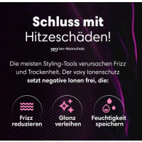 vavy Welleneisen Double-Barrel 32mm Ionenschutz für Beach Waves Haare