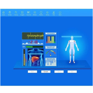BIOSCAN Quantum Resonance Magnetic Analyzer – Körperanalysegerät mit 52 Berichten & Sonde