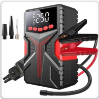 4-in-1 Auto-Starthilfegerät Luftkompressor Powerbank LED-Licht 2000A