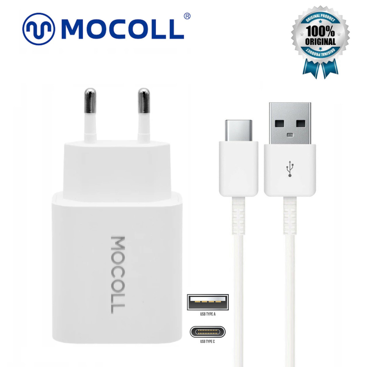 MOCOLL QC121A-EUG USB-A Schnellladegerät