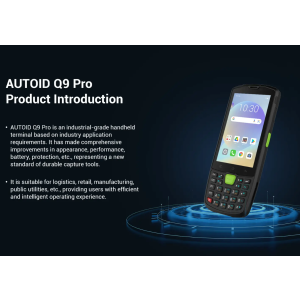 AUTOID Q9 PDA Barcode Scanner Handheld Android10 Industrie