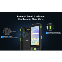 AUTOID Q9 PDA Barcode Scanner Handheld Android10 Industrie