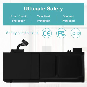 A1322 Ersatzakku kompatibel MacBook Pro 13 6000mAh 10,95V Li-Polymer