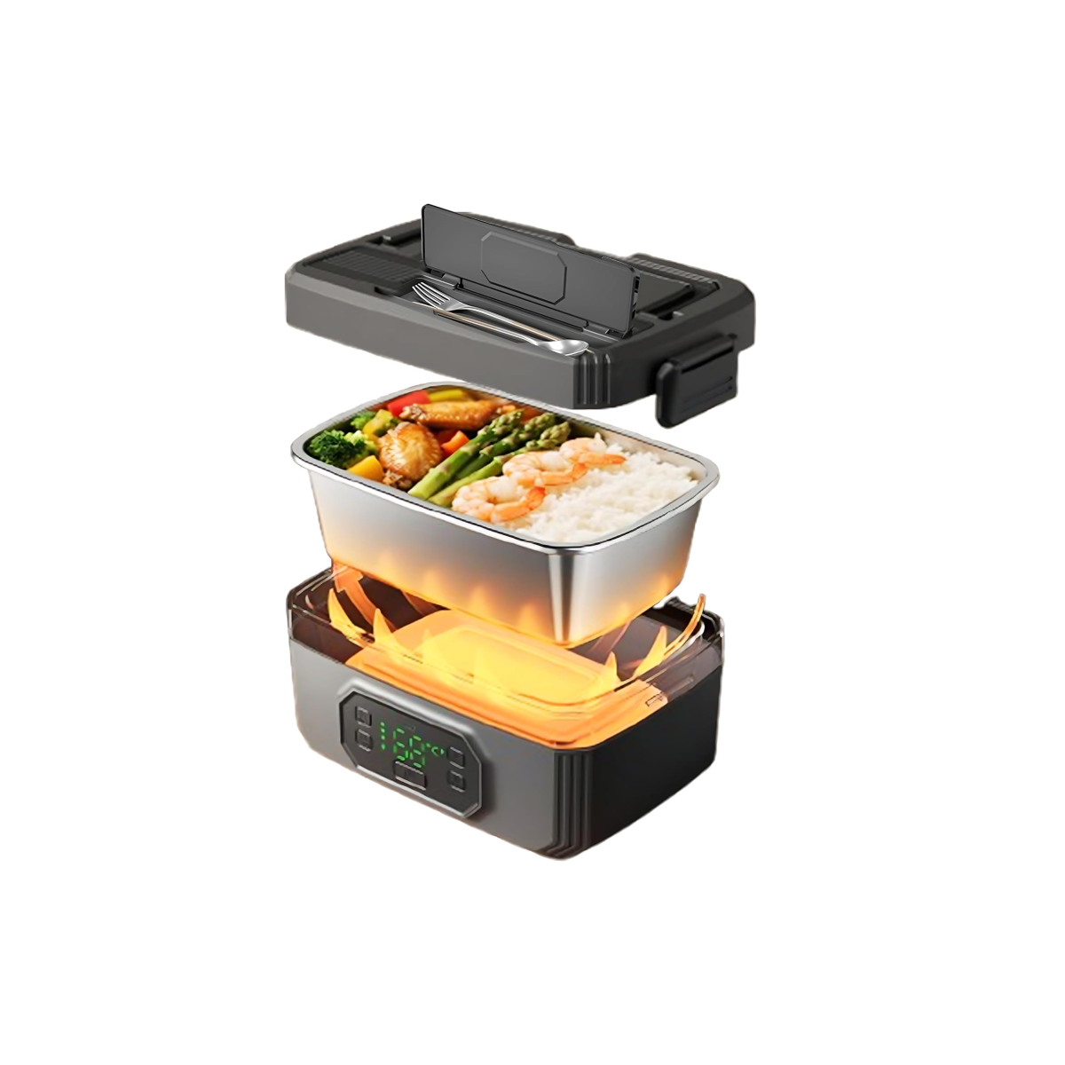 Wiederaufladbare Elektrische Lunchbox 1. box