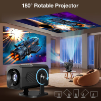 Mini Android tragbarer Projektor Gaming-Konsole 1080p 4K WiFi Bluetooth