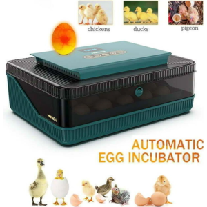 Monego ZC25 Eier-Inkubator 25 Eier automatisch wendend LED Eierkerze