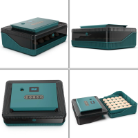 Monego ZC25 Eier-Inkubator 25 Eier automatisch wendend LED Eierkerze