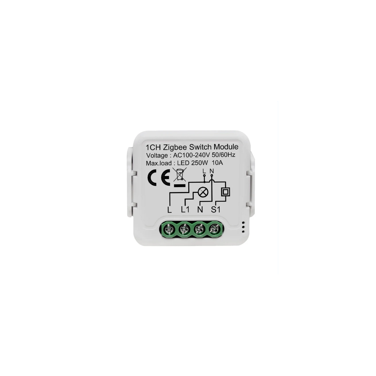 1-CH Zigbee Switch Module 10A Smart Home box