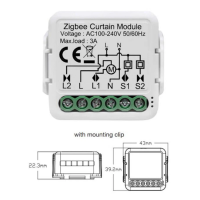 ZigBee 3.0 Smart Life Curtain Switch Module für Rollladen Motor