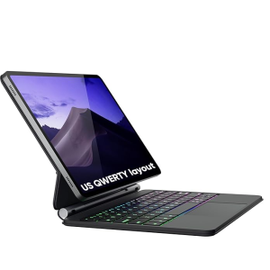 doqo Tastaturhülle Galaxy Tab 12,4 Zoll Touchpad