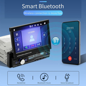 Diyeeni 7 Zoll 2DIN Autoradio Bluetooth FM AM MP5 Touchscreen RDS Android