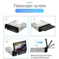 Diyeeni 7 Zoll 2DIN Autoradio Bluetooth FM AM MP5 Touchscreen RDS Android