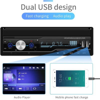 Diyeeni 7 Zoll 2DIN Autoradio Bluetooth FM AM MP5 Touchscreen RDS Android