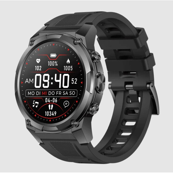 Gard Pro Ultra 3 Smartwatch AMOLED GPS Fitness Tracker 100 Sportmodi Schwarz