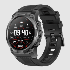 Gard Pro Ultra 3 Smartwatch AMOLED GPS Fitness Tracker 100 Sportmodi Schwarz