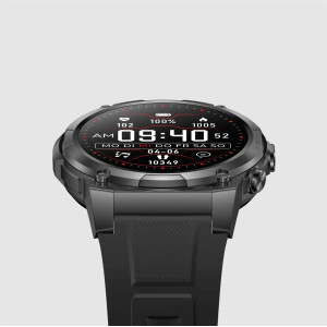 Gard Pro Ultra 3 Smartwatch AMOLED GPS Fitness Tracker 100 Sportmodi Schwarz