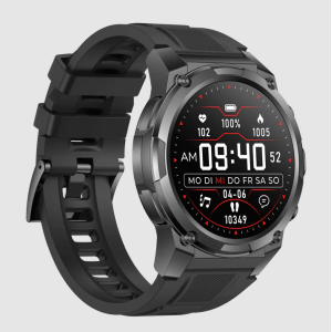 Gard Pro Ultra 3 Smartwatch AMOLED GPS Fitness Tracker 100 Sportmodi Schwarz