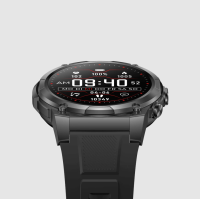 Gard Pro Ultra 3 Smartwatch AMOLED GPS Fitness Tracker 100 Sportmodi Schwarz