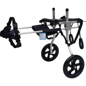 Hunderollstuhl für große Hunde Gelähmte Hinterbeine Aluminiumrahmen Verstellbar