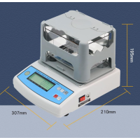 MH-300A Feststoff Dichtemessgerät Gold Edelmetalltester LCD Präzisionsgerät