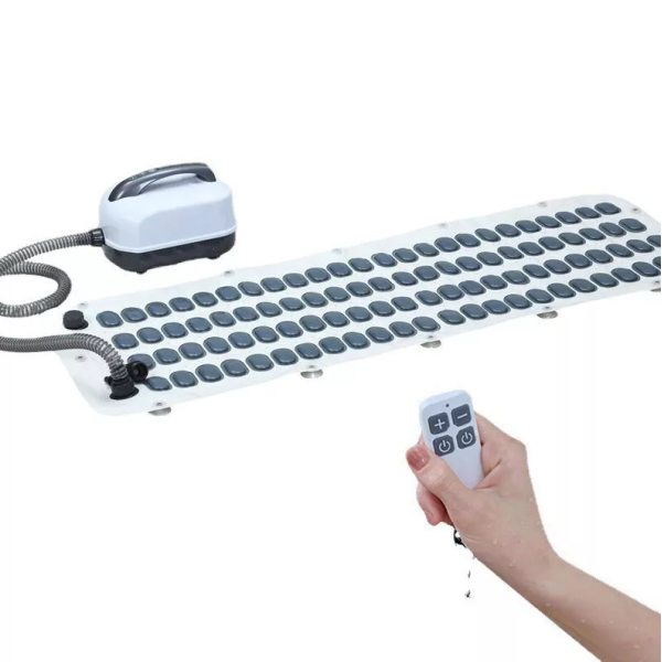 Home Massage Badematte Spa Maschine Körpermassage 6 Modi für Wellness Zuhause