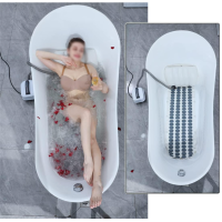 Home Massage Badematte Spa Maschine Körpermassage 6 Modi für Wellness Zuhause