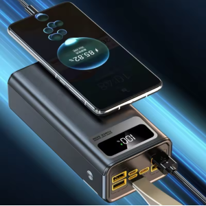 HINNE 100000mAh Powerbank 22,5W Schnellladung LED Outdoor Große Kapazität