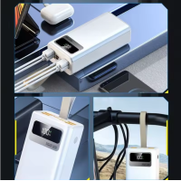 HINNE 100000mAh Powerbank 22,5W Schnellladung LED Outdoor Große Kapazität