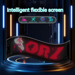 LED Augen Devil Eyes Auto LKW Flex Display App Steuerung USB IP65 Bunt