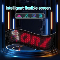 LED Augen Devil Eyes Auto LKW Flex Display App Steuerung USB IP65 Bunt