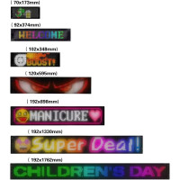 LED Augen Devil Eyes Auto LKW Flex Display App Steuerung USB IP65 Bunt