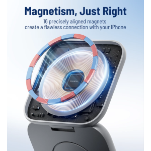 KUXIU X40 Turbo 3-in-1 Wireless Charger Faltbar Qi2 45W iPhone Apple Watch