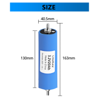 LiitoKala 3.2V 20Ah LiFePO4 Batterie Solar RV Golf Cart Boot CE RoHS