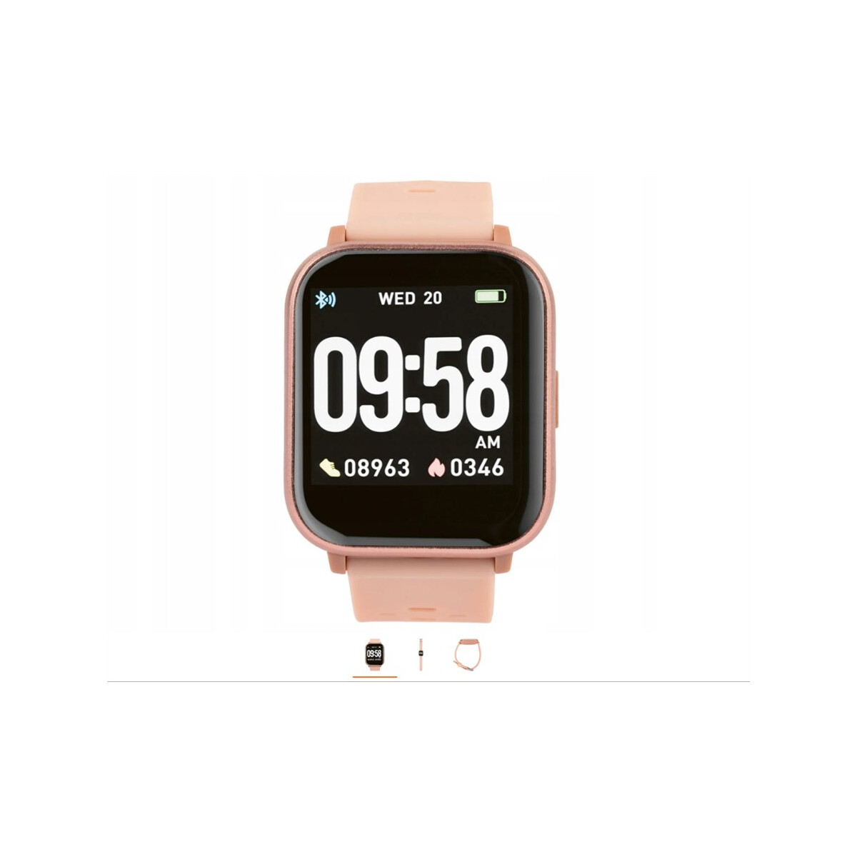 SILVERCREST Fitness-Smartwatch HG09289C Herzfrequenz SpO2 Ro
