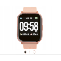 SILVERCREST Fitness-Smartwatch HG09289C Herzfrequenz SpO2 Rosa Bluetooth