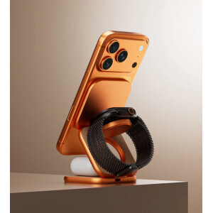 KUXIU X40 Turbo 3-in-1 Wireless Charger Faltbar Qi2 45W iPhone Apple Watch